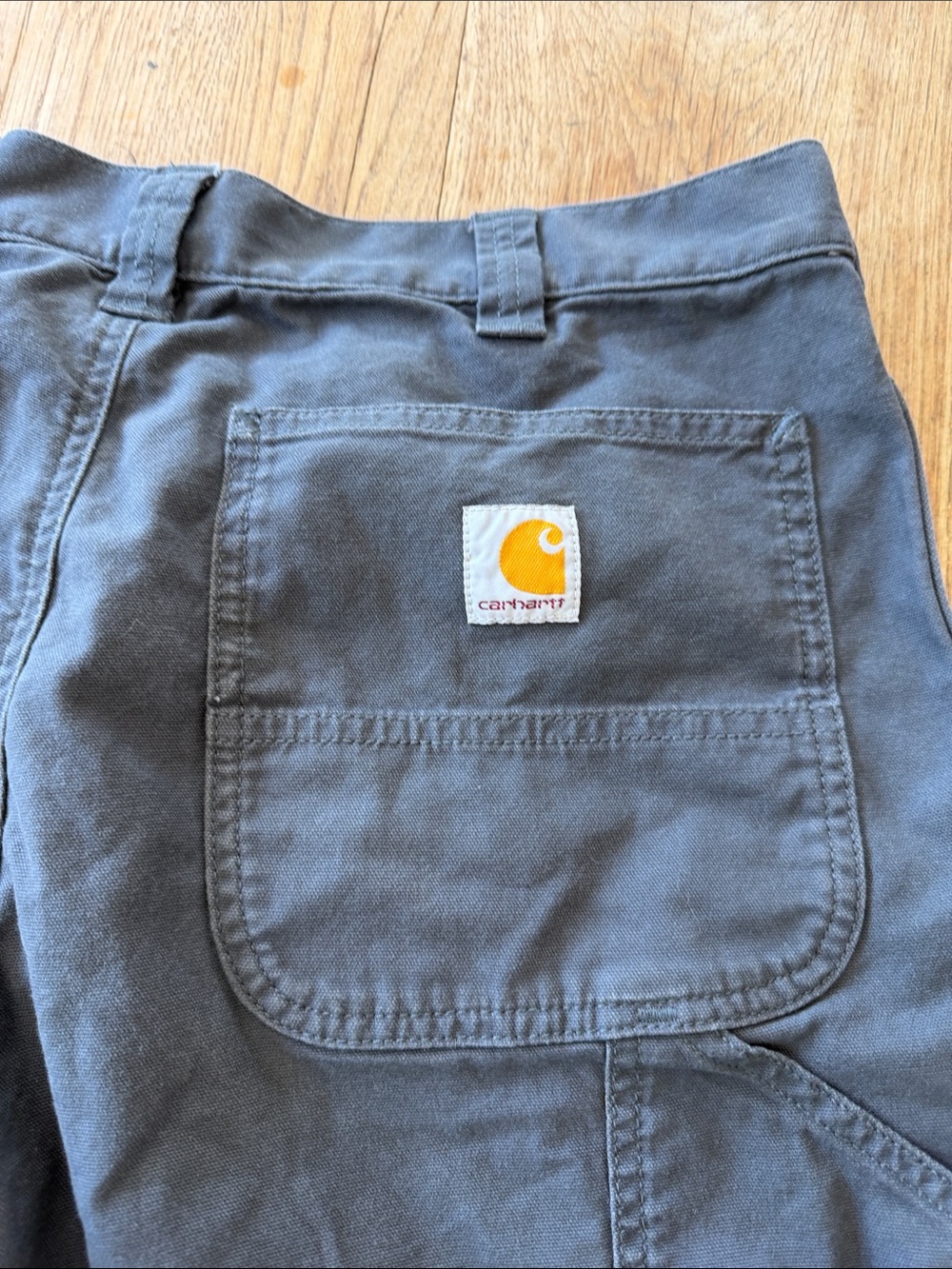 Carhartt Cargo Shorts Gray Relaxed Fit Mens 32 - Picture 2 of 6